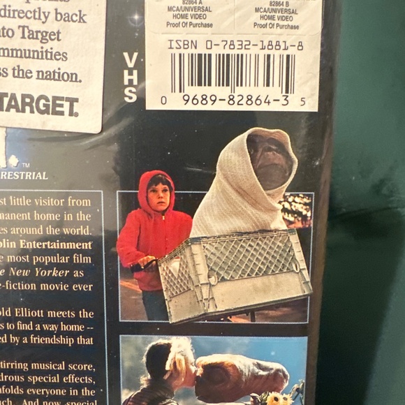 E.T sealed VHS - Picture 3 of 4
